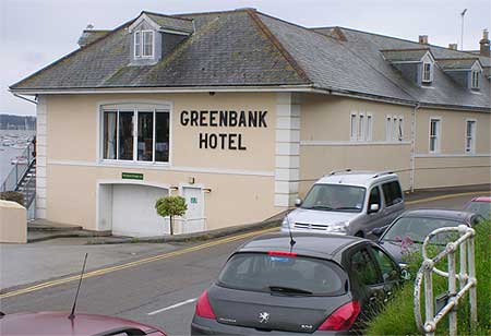 The locked garage at the Greenbank Hotel