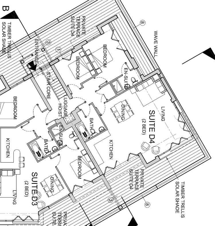 Part of a plan submitted by the Greenbank Hotel